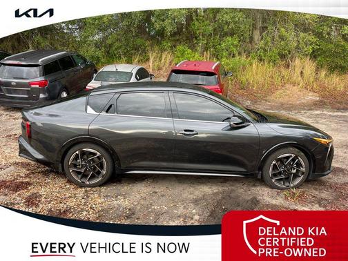 Interstellar Gray 2025 Kia K4 GT-Line