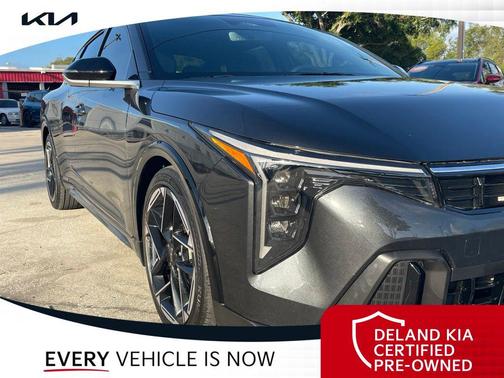 Interstellar Gray 2025 Kia K4 GT-Line