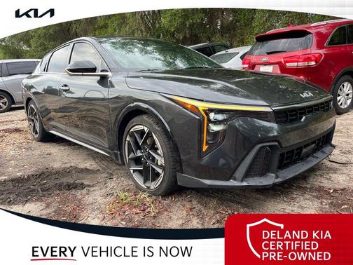 Interstellar Gray 2025 Kia K4 GT-Line
