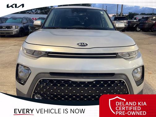 Sparkling Silver 2021 Kia Soul EX