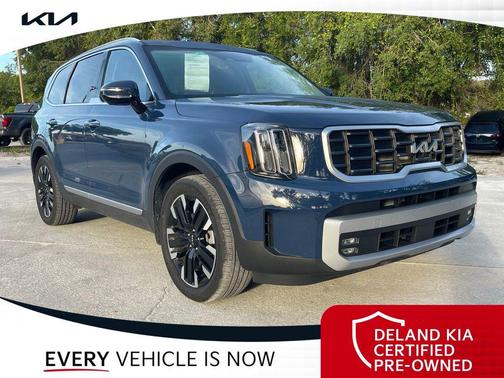 Midnight Lake Blue 2023 Kia Telluride SX Prestige