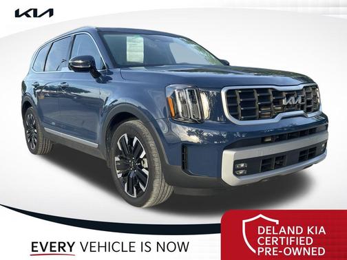 Midnight Lake Blue 2023 Kia Telluride SX Prestige