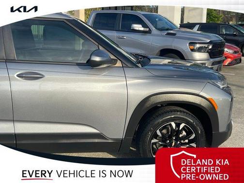 Satin Steel Metallic 2022 Chevrolet Trailblazer LT