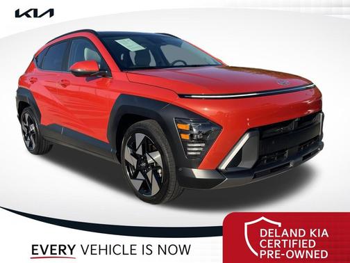 Soultronic Orange Pearl 2024 Hyundai KONA Limited
