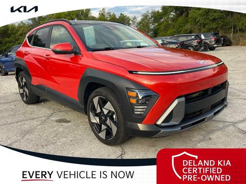 Soultronic Orange Pearl 2024 Hyundai KONA Limited