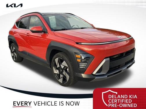 Soultronic Orange Pearl 2024 Hyundai KONA Limited