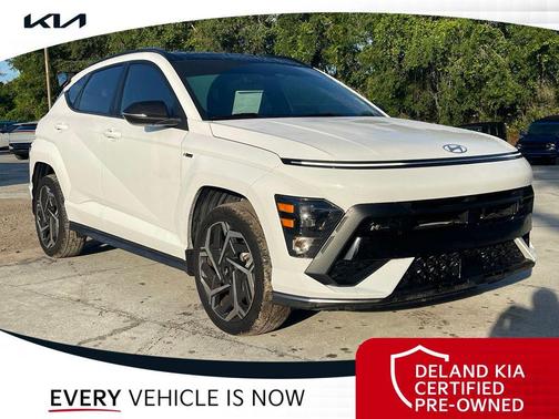 Atlas White 2024 Hyundai KONA N Line