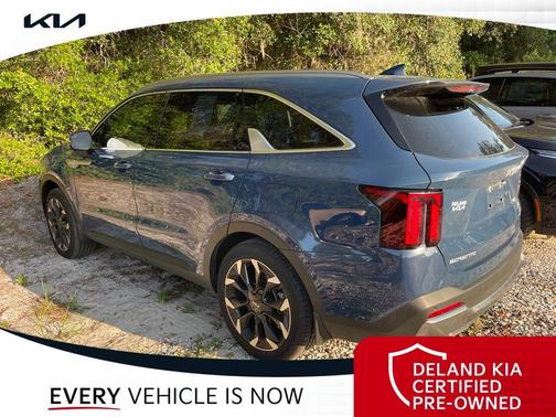 Midnight Lake Blue 2025 Kia Sorento SX