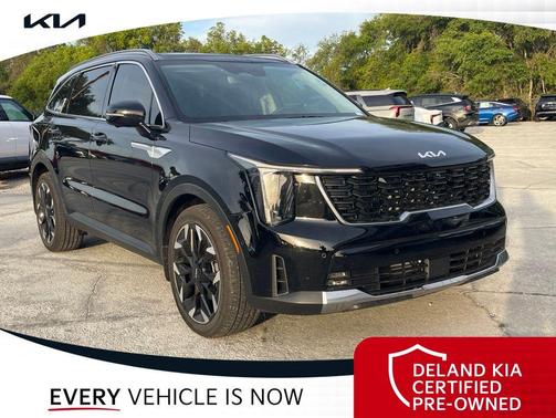 Ebony Black 2025 Kia Sorento SX