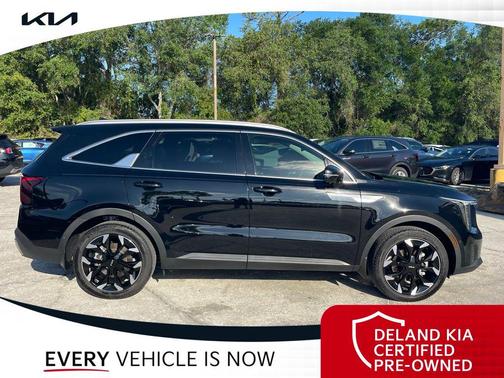 Ebony Black 2025 Kia Sorento SX