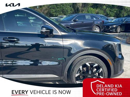 Ebony Black 2025 Kia Sorento SX