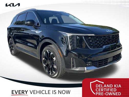 Ebony Black 2025 Kia Sorento SX