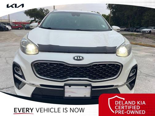 Snow White Pearl 2020 Kia Sportage EX