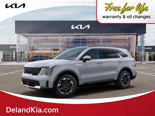 Gray 2026 Kia Sorento S