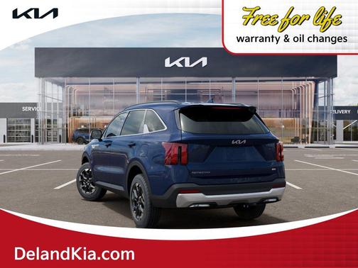 Midnight Lake Blue 2026 Kia Sorento S