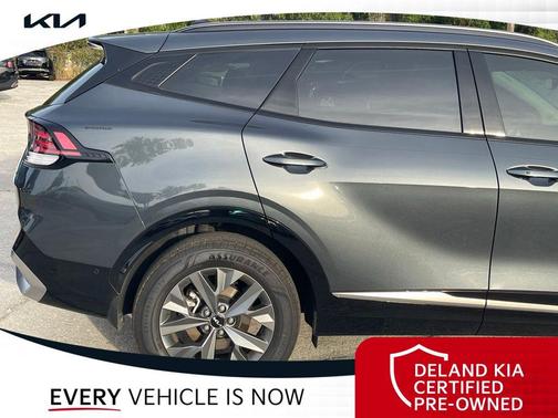 Gravity Gray 2025 Kia Sportage Hybrid SX-Prestige