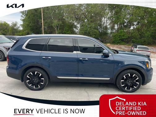 Midnight Lake Blue 2023 Kia Telluride SX