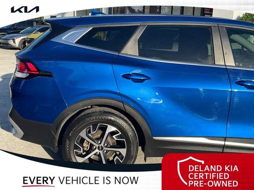 Sapphire Blue 2023 Kia Sportage EX