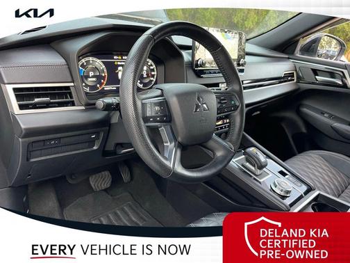 Alloy Silver Metallic 2023 Mitsubishi Outlander SEL Black Edition 2WD
