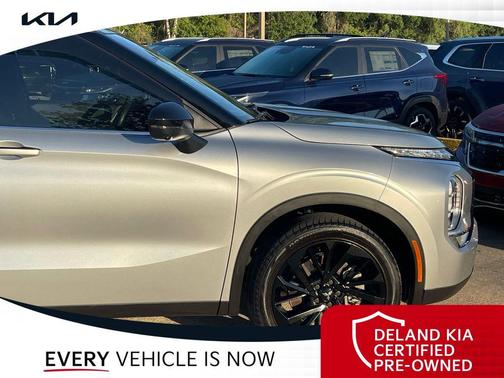 Alloy Silver Metallic 2023 Mitsubishi Outlander SEL Black Edition 2WD