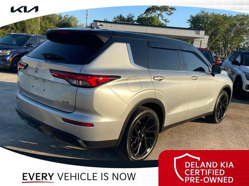 Alloy Silver Metallic 2023 Mitsubishi Outlander SEL Black Edition 2WD