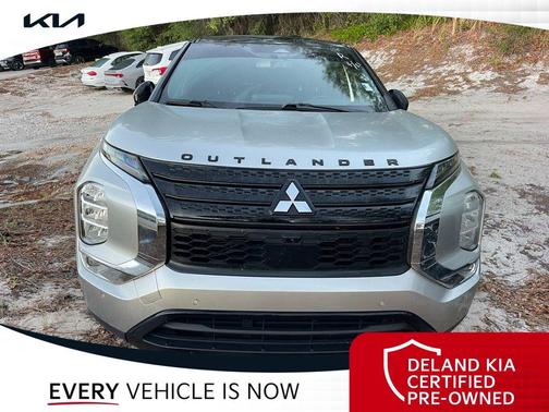 Alloy Silver Metallic 2023 Mitsubishi Outlander SEL Black Edition 2WD