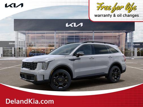 Gray 2026 Kia Sorento SX