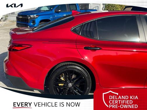 Supersonic Red 2025 Toyota Camry XSE