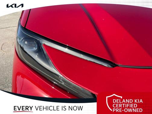 Supersonic Red 2025 Toyota Camry XSE