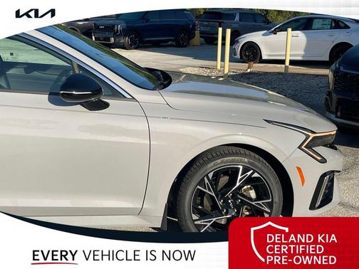 Wolf Gray 2025 Kia K5 GT-Line