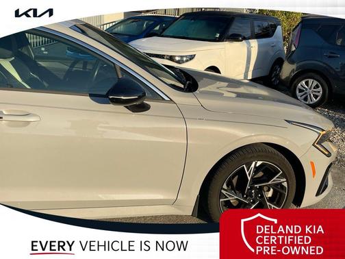 Wolf Gray 2025 Kia K5 GT-Line