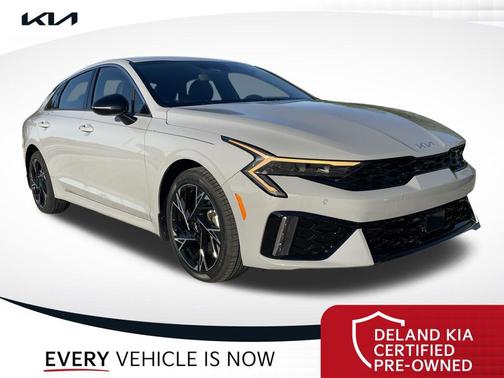 Wolf Gray 2025 Kia K5 GT-Line