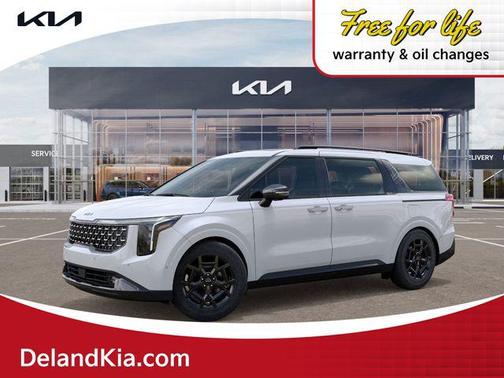 White Pearl 2026 Kia Carnival Hybrid SX