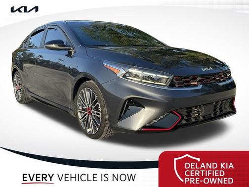 Gravity Gray 2023 Kia Forte GT