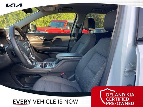 Summit White 2021 GMC Acadia AWD SLE