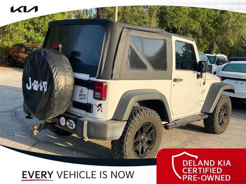 Bright White Clearcoat 2016 Jeep Wrangler Willys Wheeler