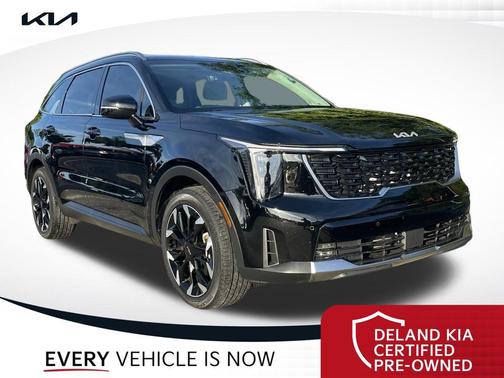 Ebony Black 2024 Kia Sorento EX