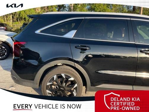 Ebony Black 2024 Kia Sorento EX