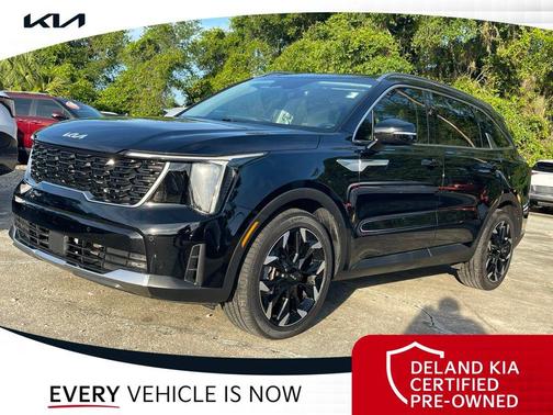 Ebony Black 2024 Kia Sorento EX