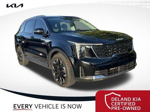 Ebony Black 2024 Kia Sorento EX