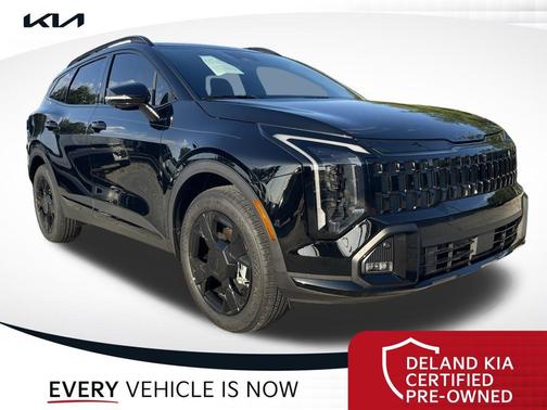 Ebony Black 2026 Kia Sportage X-Line