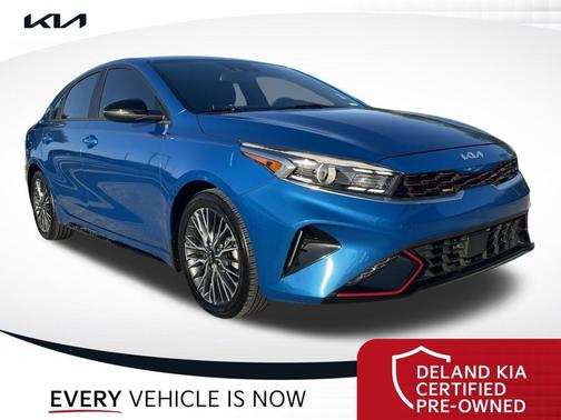 Sporty Blue 2023 Kia Forte GT-Line