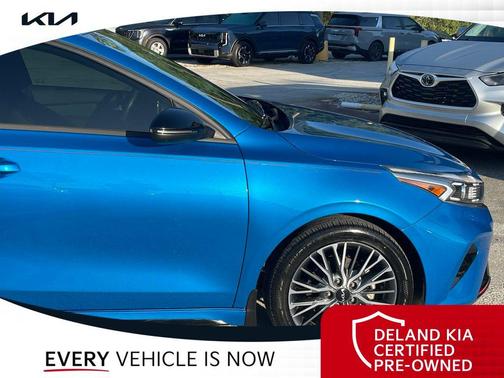 Sporty Blue 2023 Kia Forte GT-Line