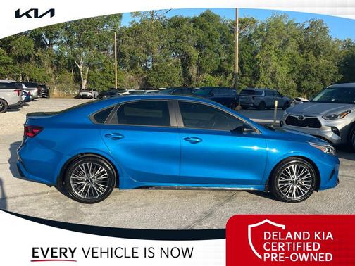Sporty Blue 2023 Kia Forte GT-Line