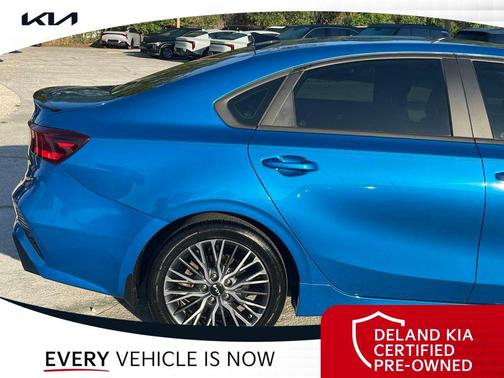 Sporty Blue 2023 Kia Forte GT-Line