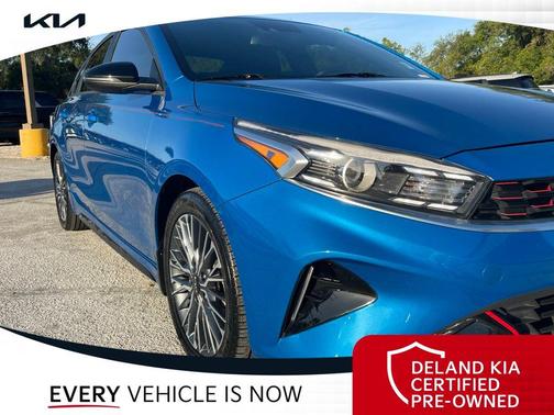 Sporty Blue 2023 Kia Forte GT-Line