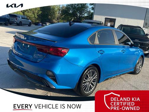 Sporty Blue 2023 Kia Forte GT-Line