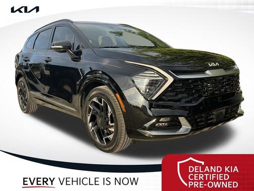 Ebony Black 2025 Kia Sportage SX-Prestige