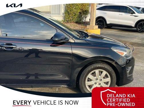 Aurora Black 2021 Kia Rio S