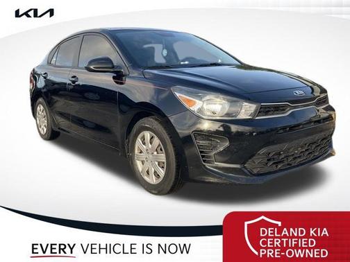 Aurora Black 2021 Kia Rio S
